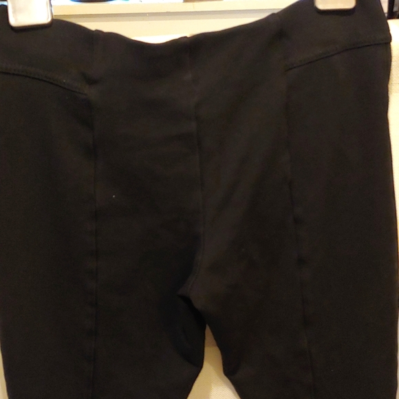 Leggings, black, dressy. Size approx. 4-6, ankle-length, stretchy - Picture 4 of 5